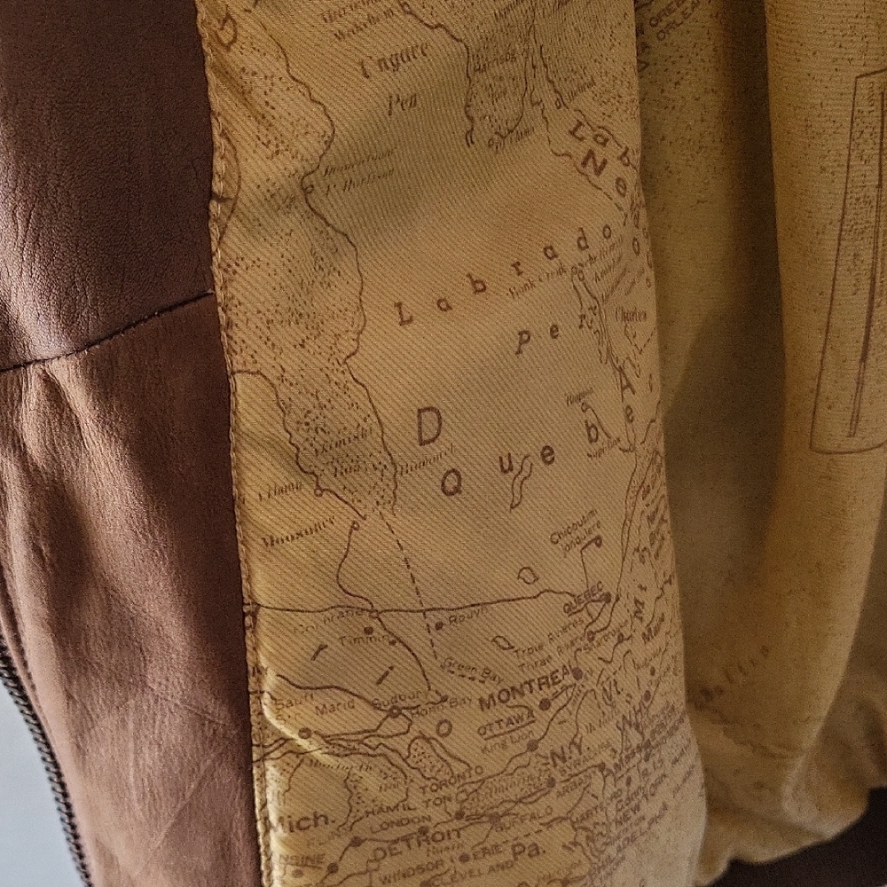 Brown Bomber Jacket - image 3